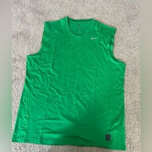 Mens Nike Tank Top XXL green